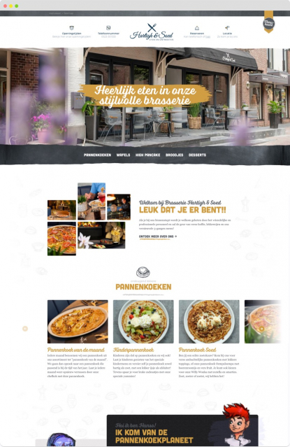 Brasserie Hartigh & Soed website