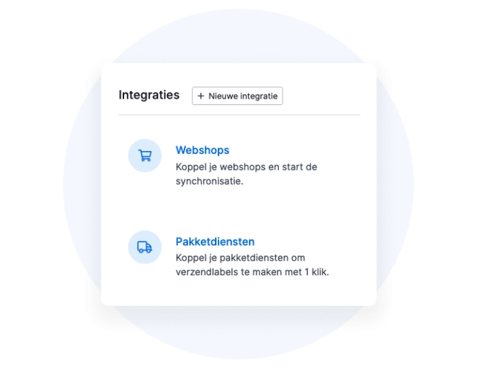 Shop-integraties
