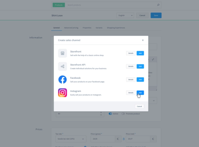 shopware-saleschanels-socials